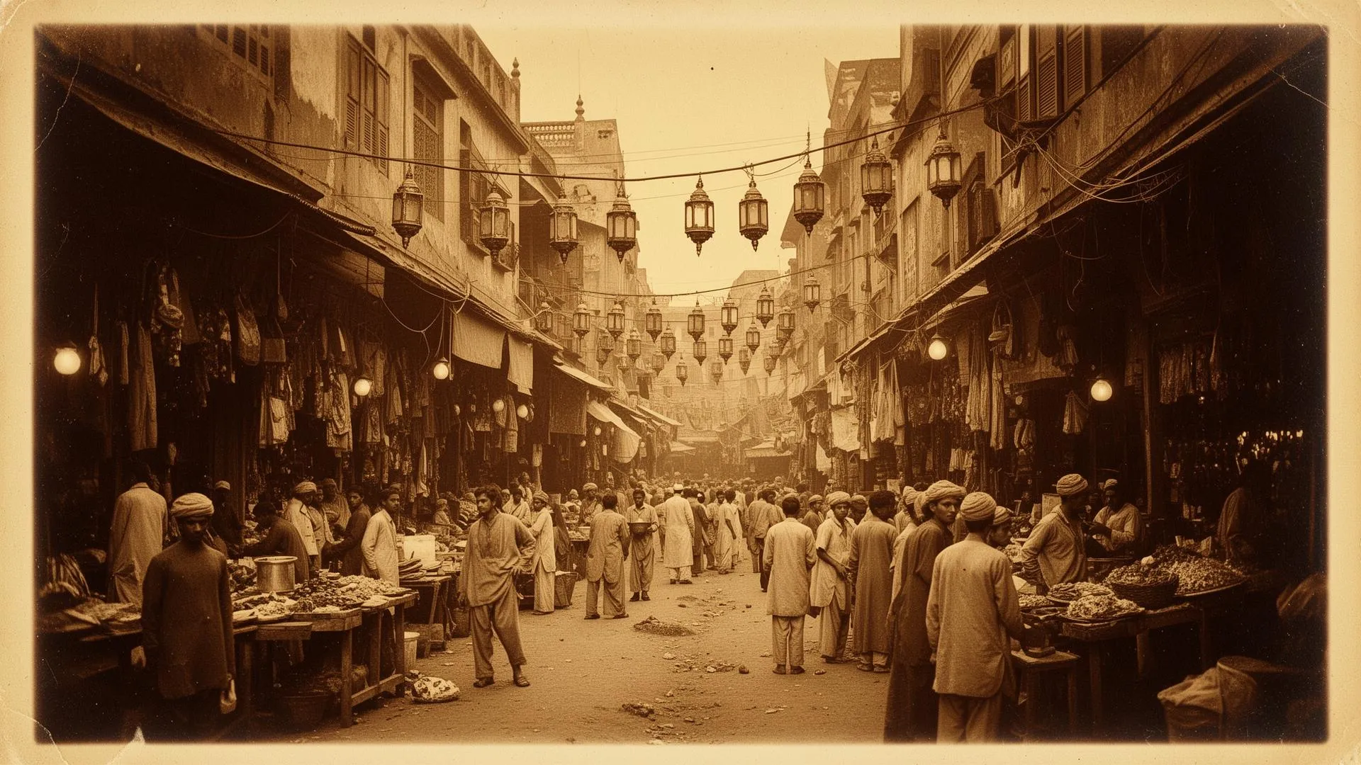 Chandni Chowk lane circa 1942