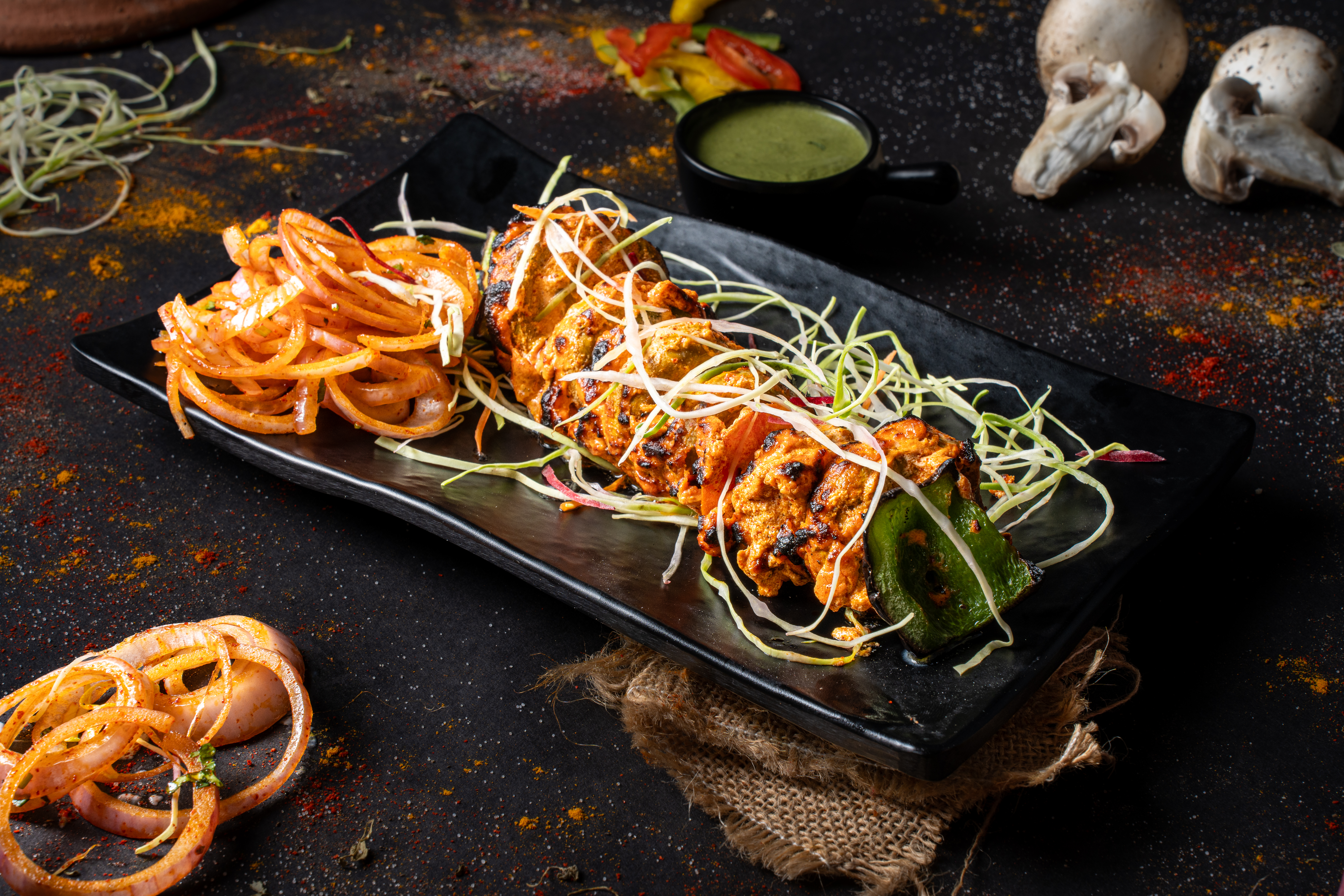 Mushroom Tikka